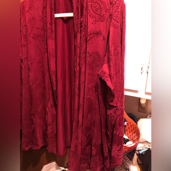 Shannon Ford Burnt Velvet Paisley Jacket- 852 $30 or $25 w/offer - Picture 2 of 4